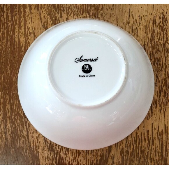 Vintage Replacement Soup/Salad Bowls 6 1/4" Lot of 2 Somerset By Excel, 1980s - Picture 6 of 10